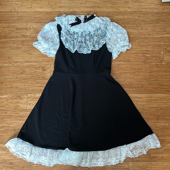 NWT Black and white Dress size L - Picture 1 of 5